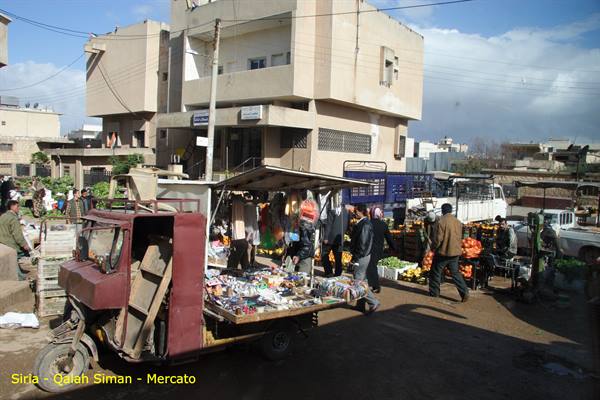Syria - Qalah Siman - market