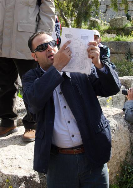 Syria - Church of Saint Simeon Stylites - Aziz the guide