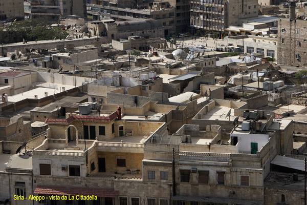 Syria - Aleppo - view from the Citadel