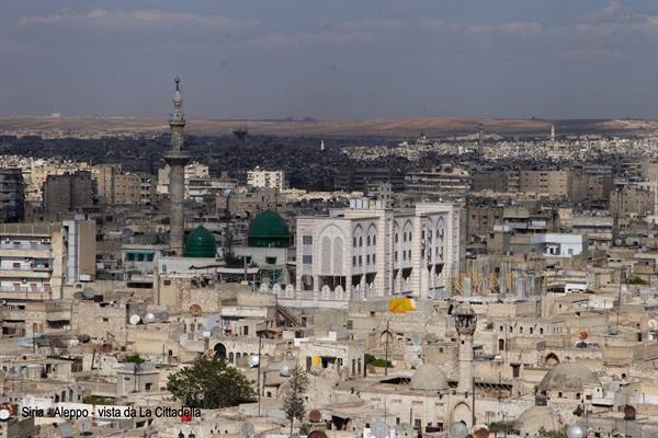 Syria - Aleppo - view from the Citadel