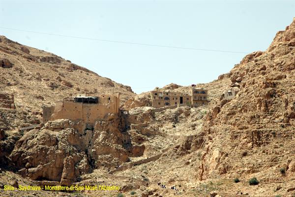 Syria - Saydnaya - Monastery of Saint Moses the Abyssinian