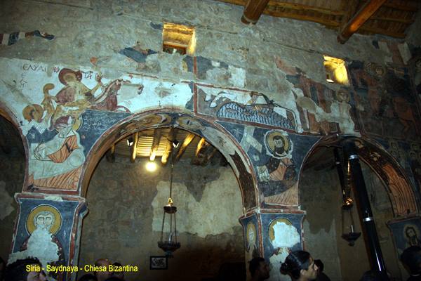 Syria - Saydnaya - Monastery of Saint Moses the Abyssinian - Byzantine church