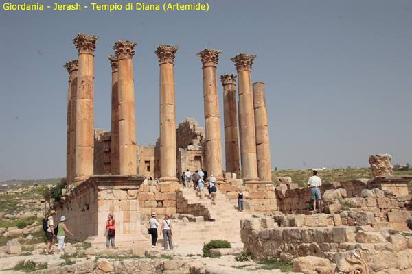 Jordan - Jerash - Temple of Diana