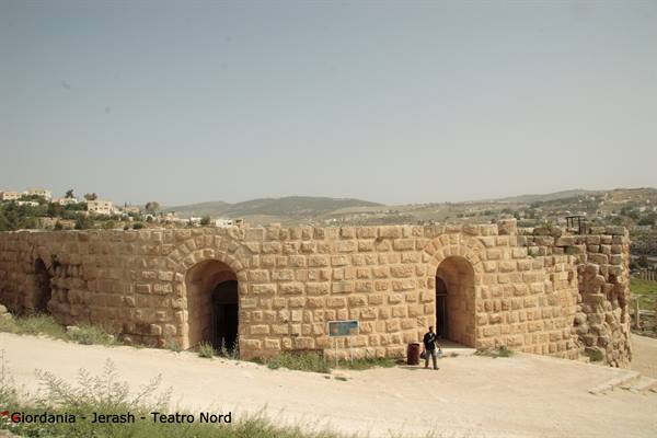 Jordan - Jerash - North theatre