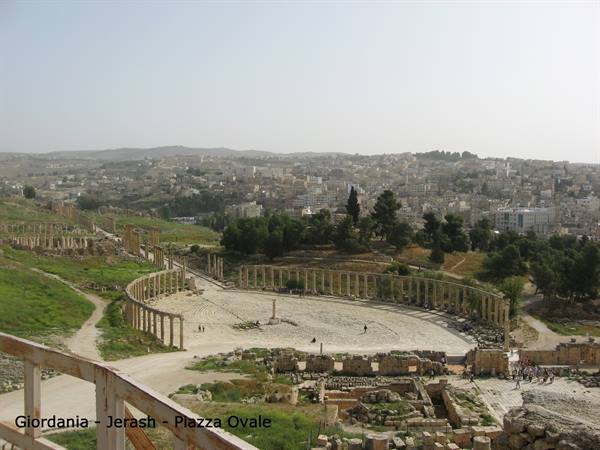 Jordan - Jerash - Oval Plaza
