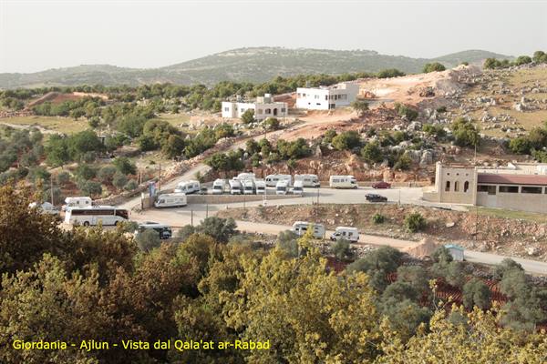 Jordan - Ajlun - View from Qala'at ar-rabad