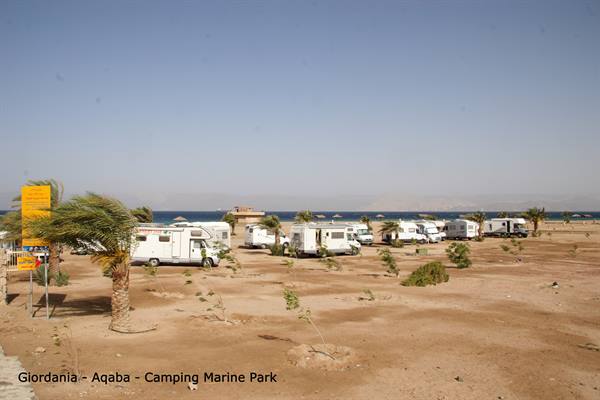 Jordan - Aqaba - Camping Marine Park