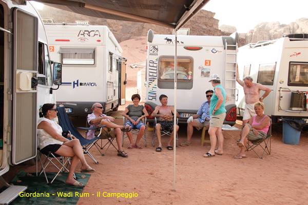Jordan - Wadi Rum - the Campsite