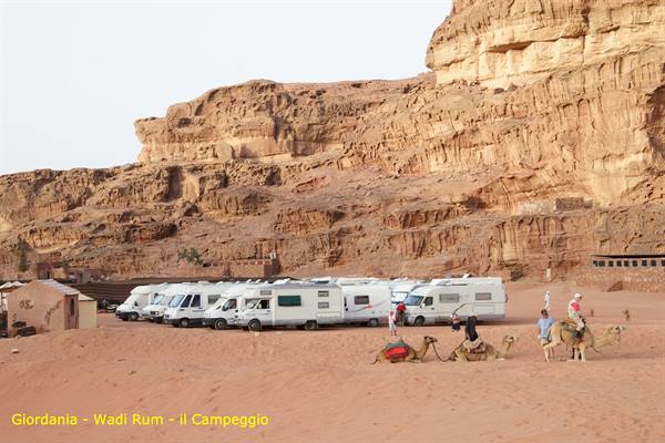 Jordan - Wadi Rum - the Campsite