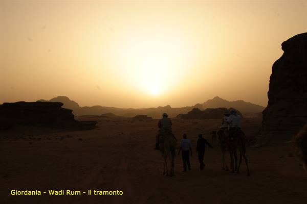 Jordan - Wadi Rum - the sunset