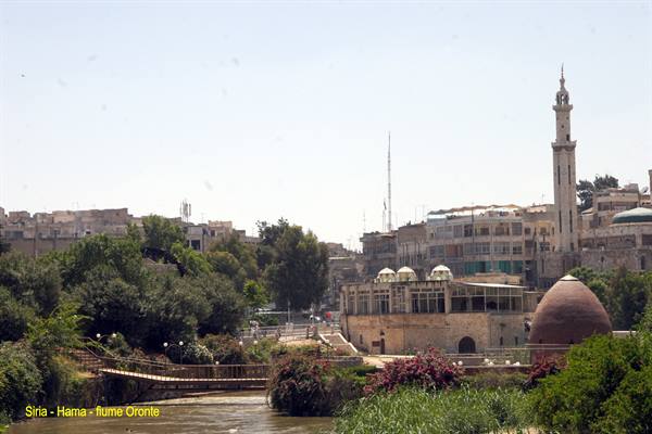 Syria - Hama - Orontes river