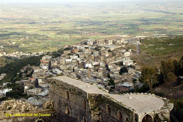 Syria - view from the Krak des Chevaliers