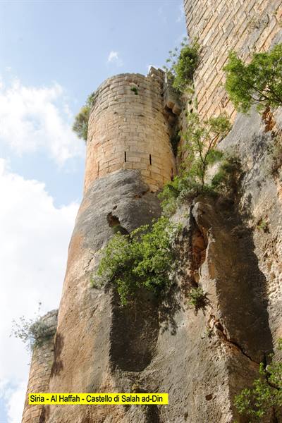 Syria - Al Haffah - Castle of Salah ad-Din