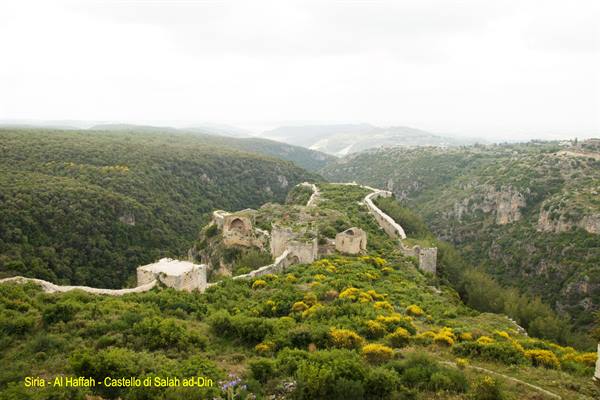 Syria - Al Haffah - Castle of Salah ad-Din