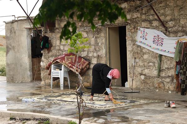 Syria - Apamea - Parking