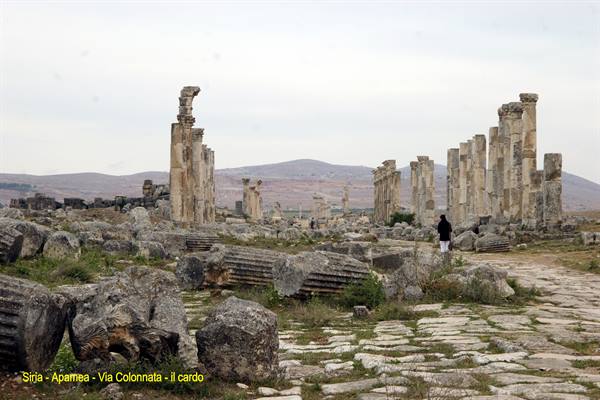 Syria - Apamea - the colonnaded street - the cardo