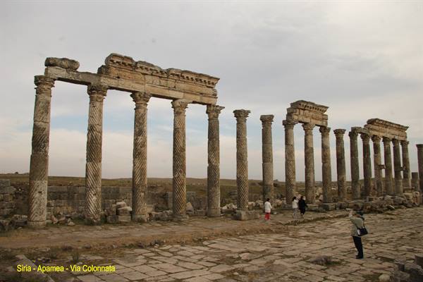 Syria - Apamea - the colonnaded street