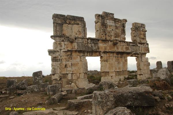 Syria - Apamea - the colonnaded street