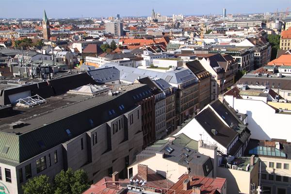 Munich - view from the Neues Rathaus tower
