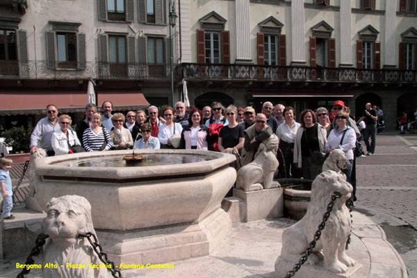 Bergamo alta - Piazza Vecchia - Contarini fountain