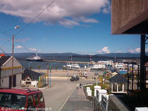 Ushuaia, the port.