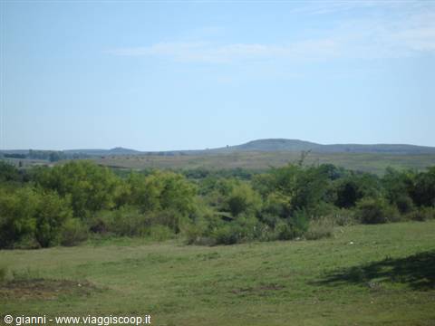 Tacuarembó: the rolling countryside around it.