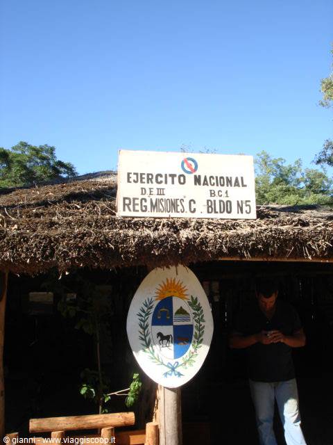 Patria Gaucha: the Army stand.