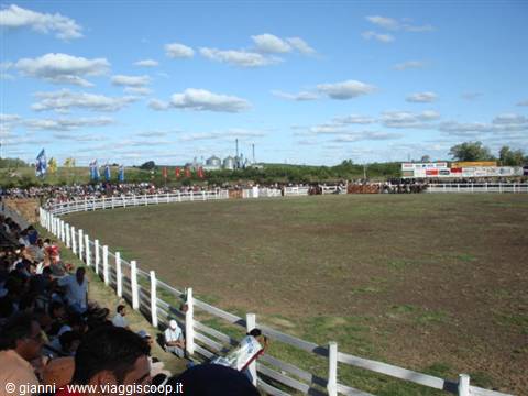 The large 'corral' of the trials.