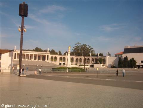 Glimpse of the Fatima Sanctuary