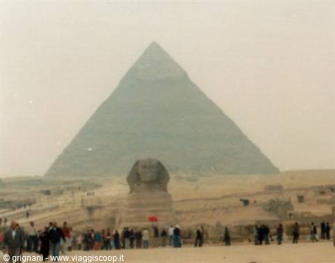The Sphinx  at Giza 