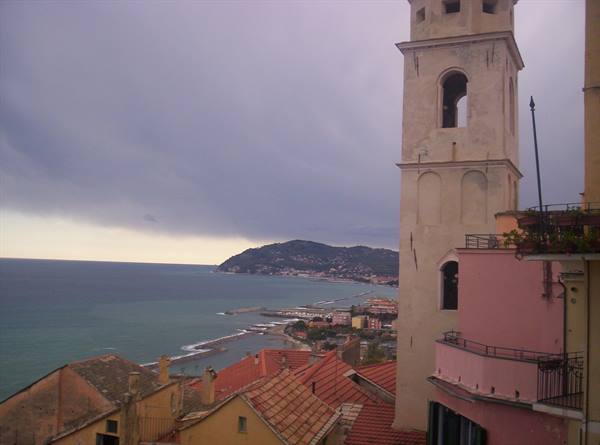 Cervo, panorama of the Bay