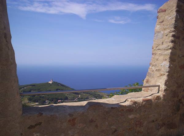 The sea from the Castle