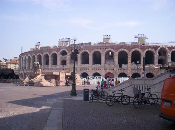 The Stage sets in front of the Arena