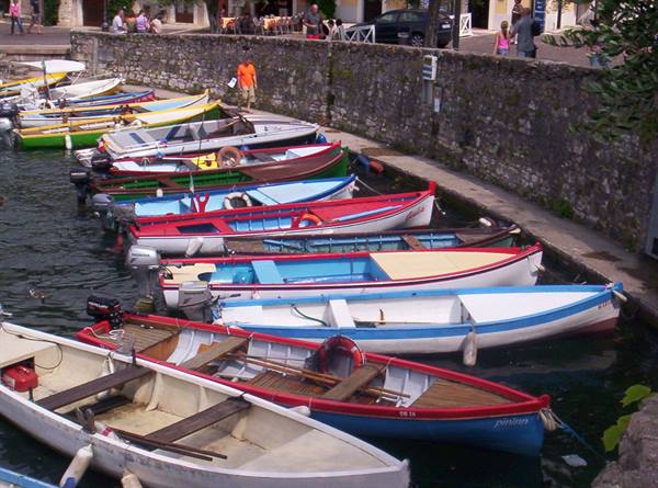 Torri del Benaco, the Harbour