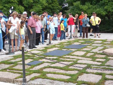 The tomb of J.F. Kennedy