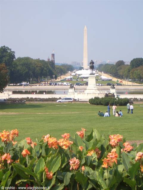 National Mall, seen from Capitol Hill