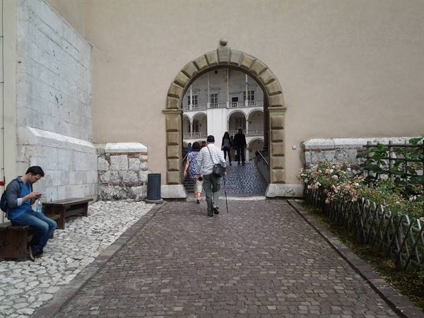 Castle gate