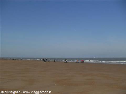 the beach of Ostend