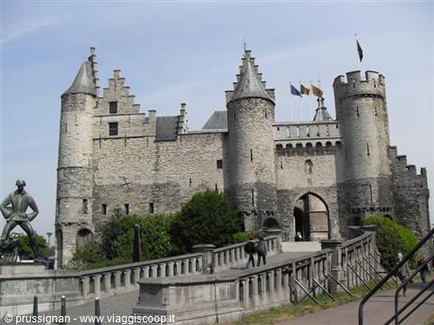 Antwerp the castle