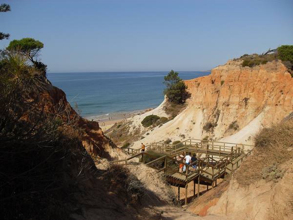 towards Praia Falesia