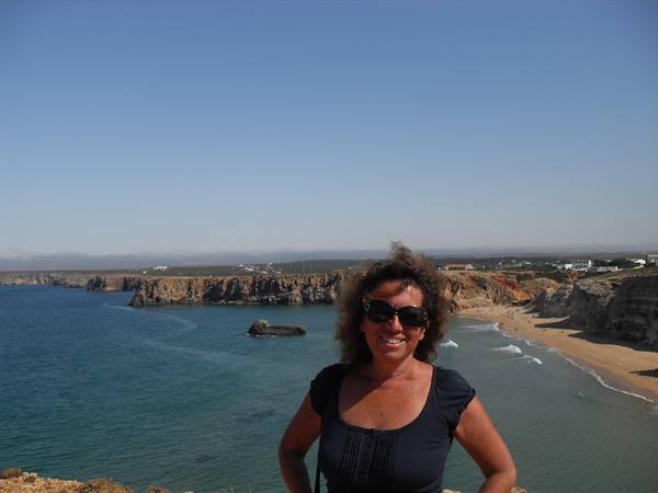 the sun at Punta Sagres