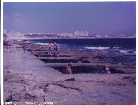 Natural pools in Sliema