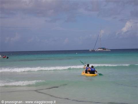 Canoe in the Caribbean