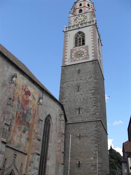 the cathedral of Merano