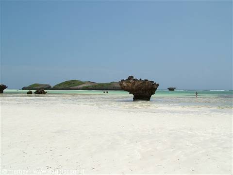 Watamu - low tide