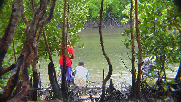 Fishermen at Mida Creek