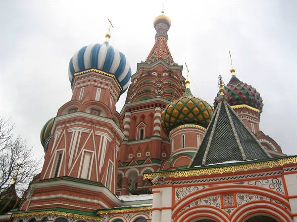The evocative domes of St Basil's Cathedral