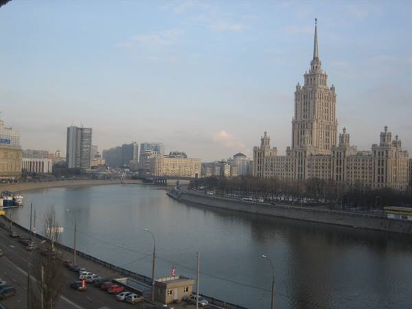 The imposing Moskva