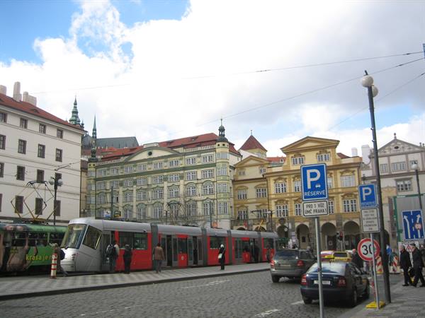 Drazickeho namesti square