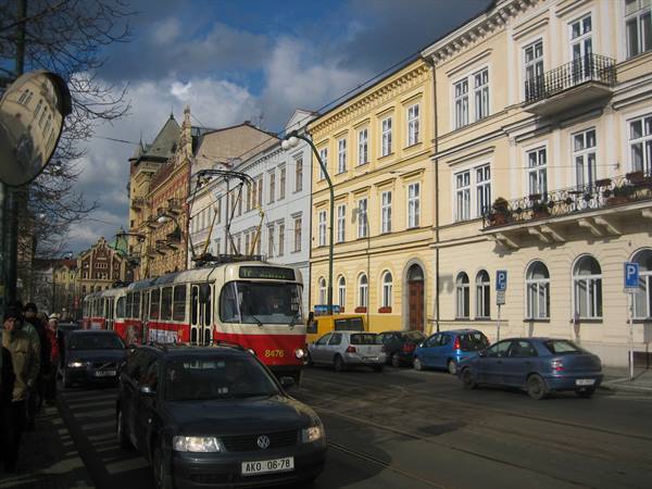 The trams of Prague